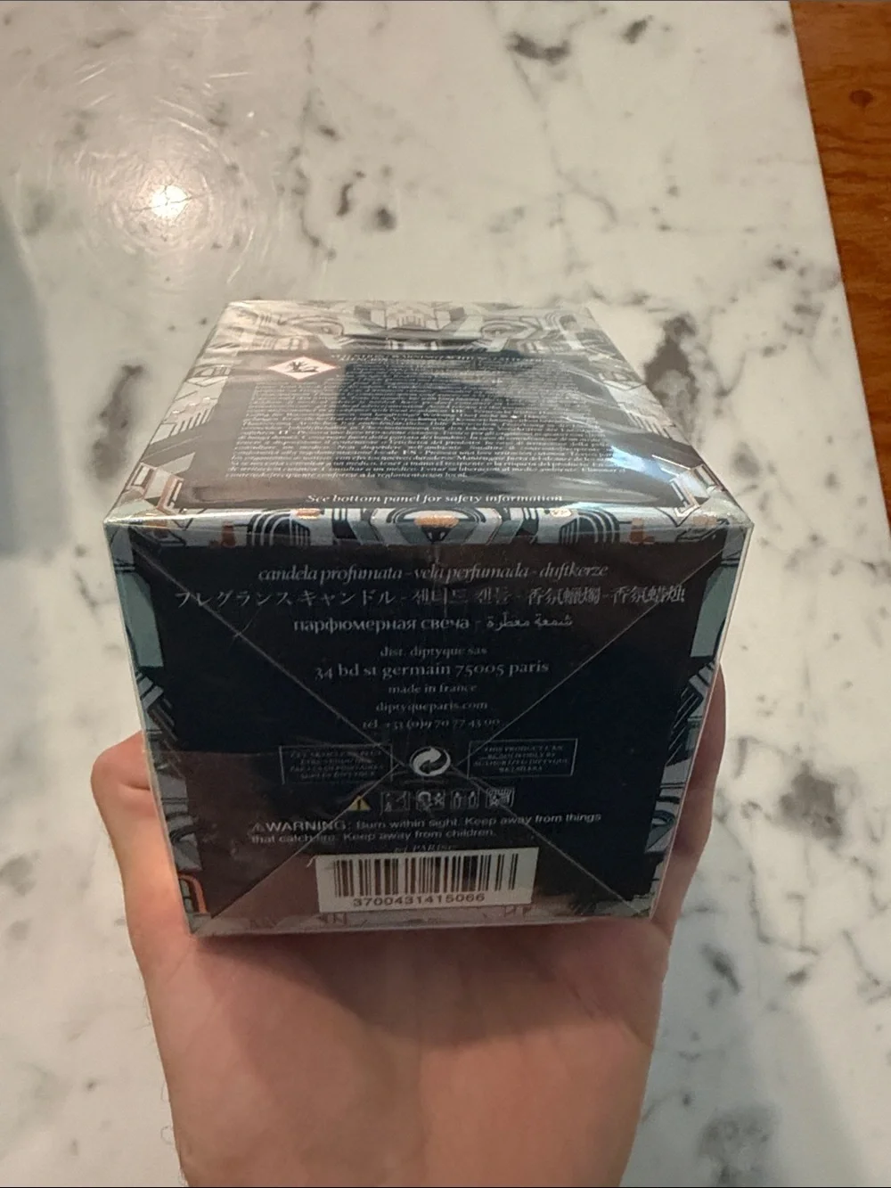 diptyque Paris Candle Box new